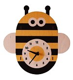 Bumble Bee Wall<br>Clock by Modern Moose